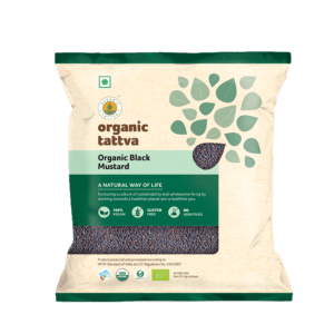 Organic Black Mustard - Organic Tattva 100g