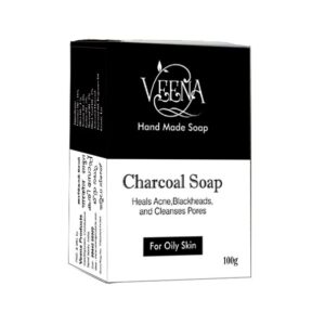 Charcoal Soap 100g Veena Organics