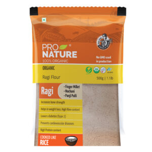 Pro Nature Organic Ragi Flour 500gm